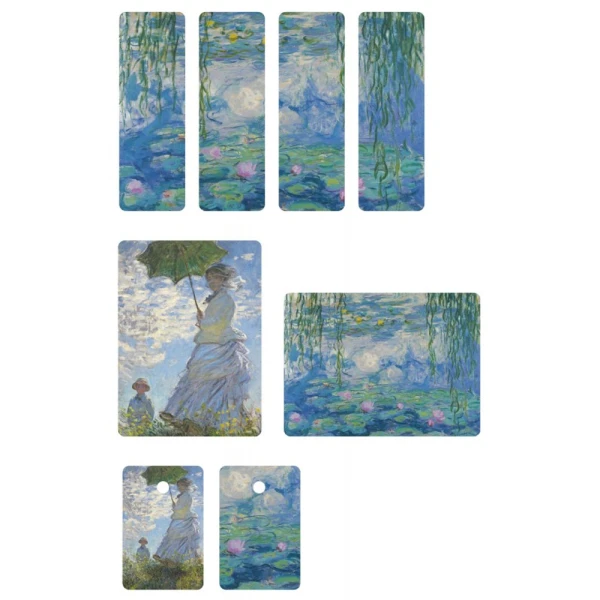 LISCIANI ΠΑΖΛ 500 τεμ. ΚΑΙ ΣΕΛΙΔΟΔΕΙΚΤΕΣ MONET WATER LILIES