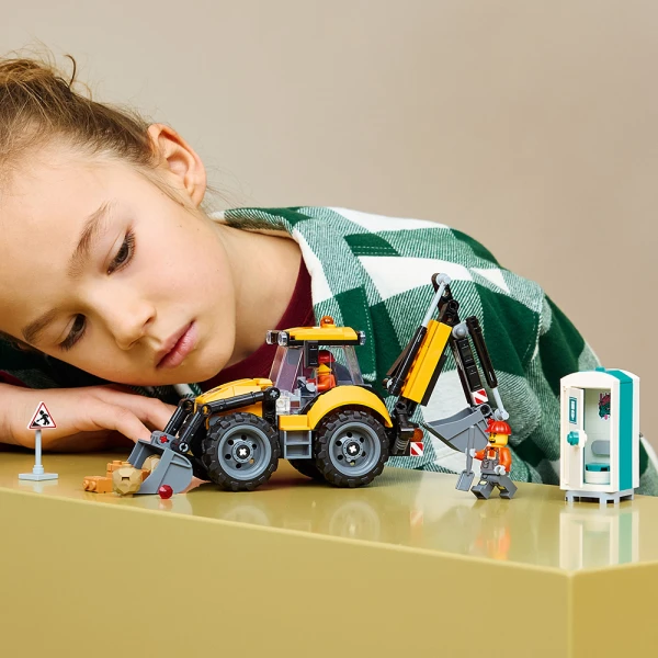 LEGO® CITY GREAT VEHICLES ΚΙΤΡΙΝΟΣ ΕΚΣΚΑΦΕΑΣ-ΦΟΡΤΩΤΗΣ