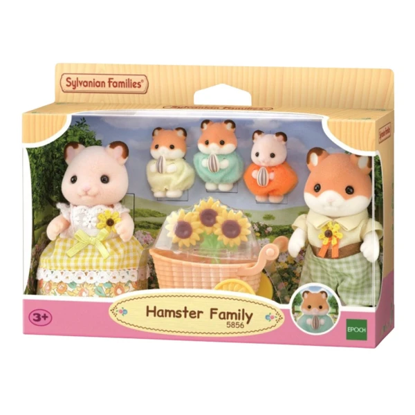 THE SYLVANIAN FAMILIES HAMSTER FAMILY