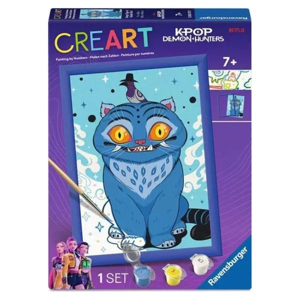 RAVENSBURGER ΖΩΓΡΑΦΙΚΗ ΜΕ ΑΡΙΘΜΟΥΣ CREART K-POP DEMON HUNTERS DERPY ΚΑΙ SUSSIE