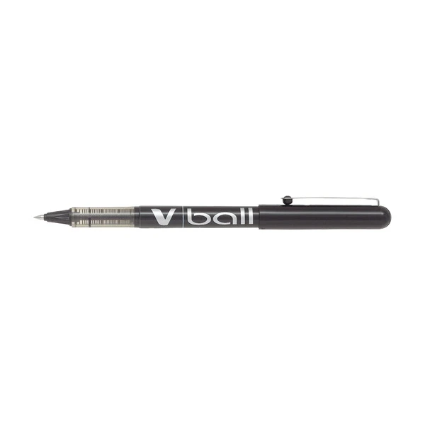PILOT LIQUID INK PEN V-BALL 0.5mm FINE BLACK