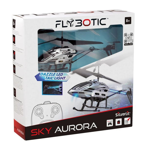 SILVERLIT FLYBOTIC ΤΗΛΕΚΑΤΕΥΘΥΝΟΜΕΝΟ ΕΛΙΚΟΠΤΕΡΟ SKY AURORA