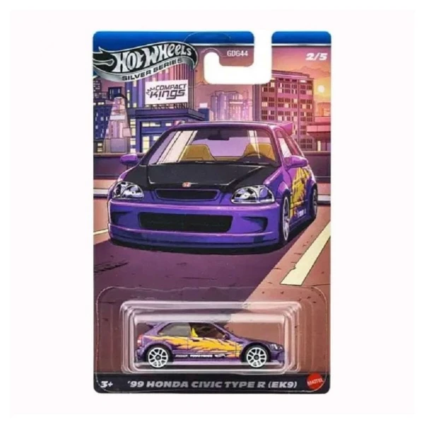 HOT WHEELS SILVER SERIES ΑΥΤΟΚΙΝΗΤΑΚΙΑ COMPACT KINGS - 5 ΣΧΕΔΙΑ