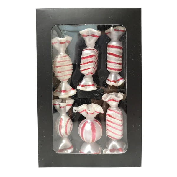 GLASS CANDIES - 4 COLOURS