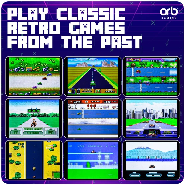 THUMBS UP - ORB ΜΙΝΙ ΦΟΡΗΤΗ ΡΕΤΡΟ ΚΟΝΣΟΛΑ ARCADE ΑΓΩΝΩΝ ΤΑΧΥΤΗΤΑΣ