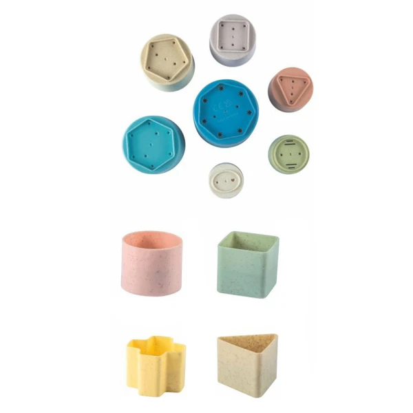 EDUCATIONAL SHAPE-SORTING CASE 13 pcs.