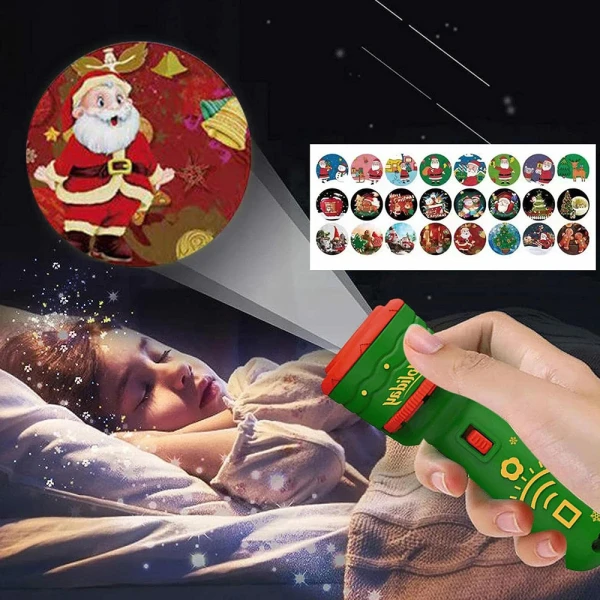 GREEN CHRISTMAS PROJECTOR