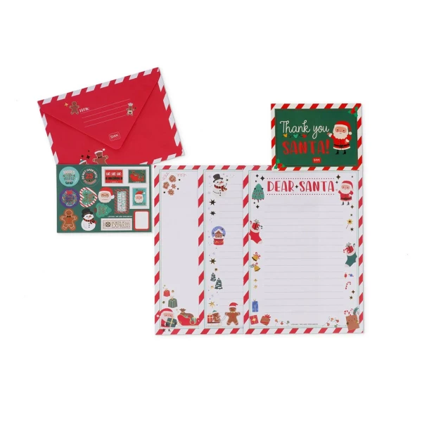 LEGAMI DEAR SANTA... SANTA CLAUS LETTER KIT
