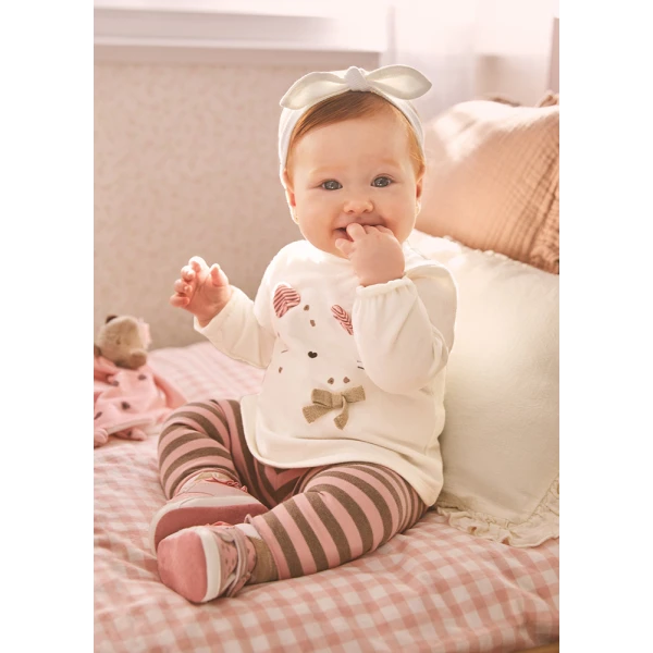 MAYORAL SET 4 pcs LONG PINK