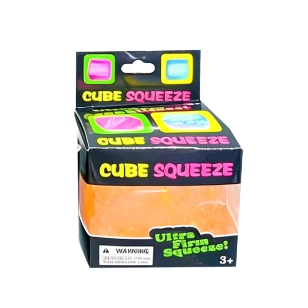SQUEEZE ICE CUBE EFFECT ANTI-STRESS CUBES - VARIOUS COLORS