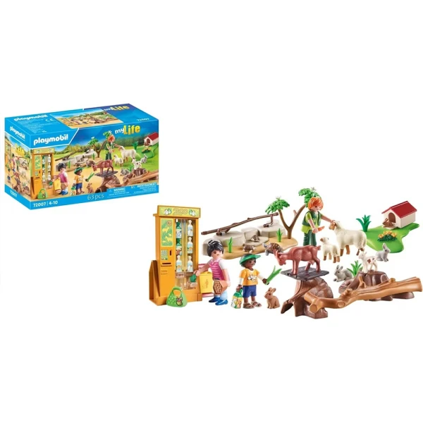PLAYMOBIL MY LIFE ΤΑΙΖΟΝΤΑΣ ΤΑ ΖΩΑΚΙΑ