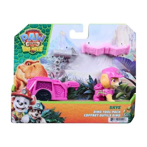 PAW PATROL DINO MOVIE ΦΙΓΟΥΡΑ ΜΕ ΕΡΓΑΛΕΙΑ - 4 ΣΧΕΔΙΑ