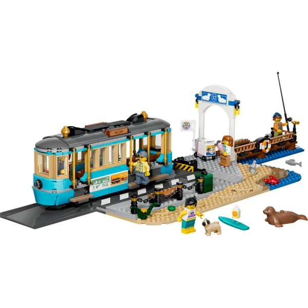 LEGO® CITY TRAINS CLASSIC BEACH STREETCAR