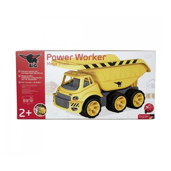 BIG ΜΕΓΑΛΟ ΦΟΡΤΗΓΟ POWER WORKER ΚΙΤΡΙΝΟ
