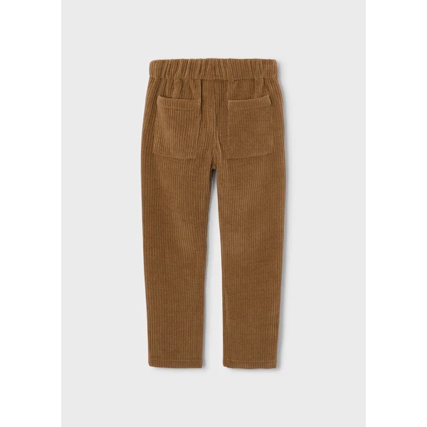 MAYORAL PANTS JOGGER CORDUROY DARK BROWN  