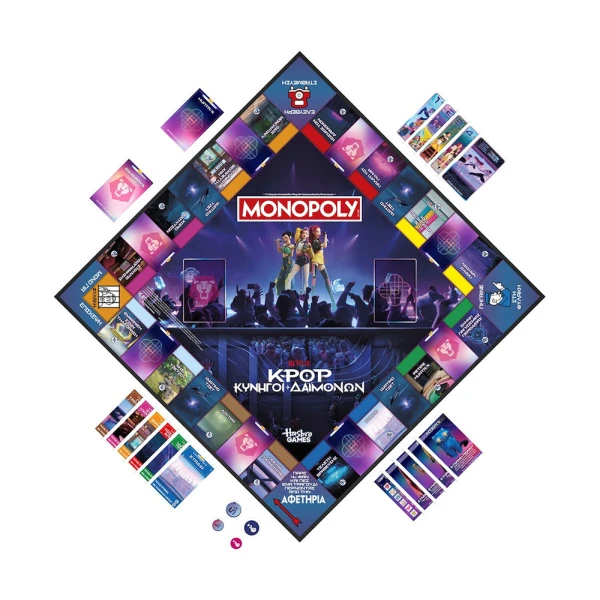 ΕΠΙΤΡΑΠΕΖΙΟ ΠΑΙΧΝΙΔΙ MONOPOLY K-POP DEMON HUNTERS