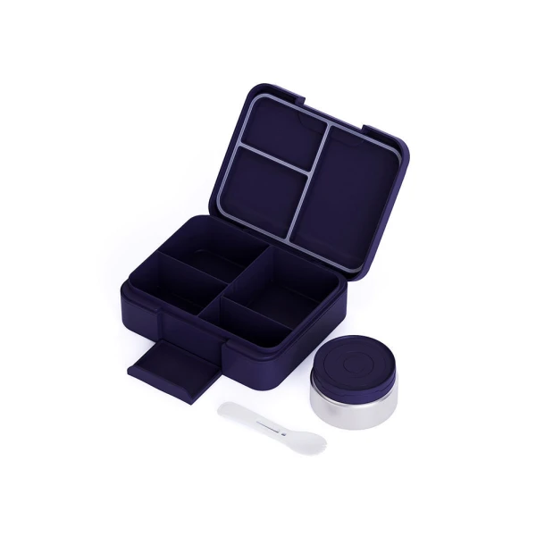 LUNCH BOX SAVE THE AEGEAN 1560ml 4 REMOVABLE COMPARTMENTS SOLAR JUMB