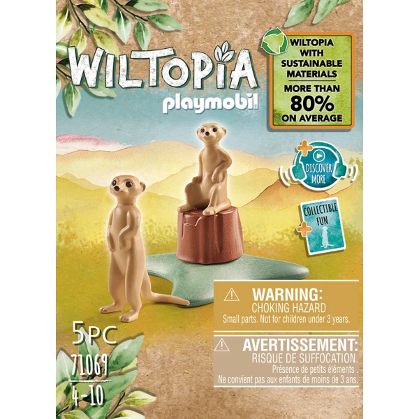 PLAYMOBIL WILTOPIA ΣΟΥΡΙΚΑΤΕΣ