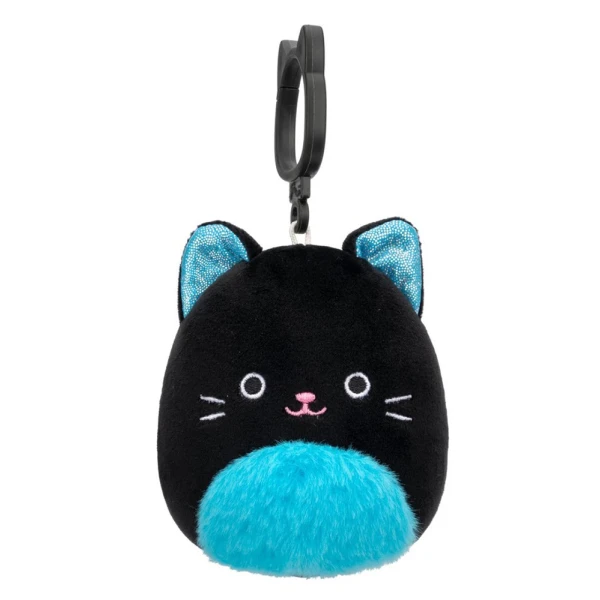 SQUISHMALLOWS HALLOWEEN PLUSH KEYCHAIN 9 εκ. - EPONINE THE BLACK CAT