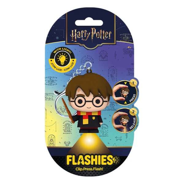 FLASHIES 3D ΜΠΡΕΛΟΚ ΜΕ LED FLASHLIGHT HARRY POTTER