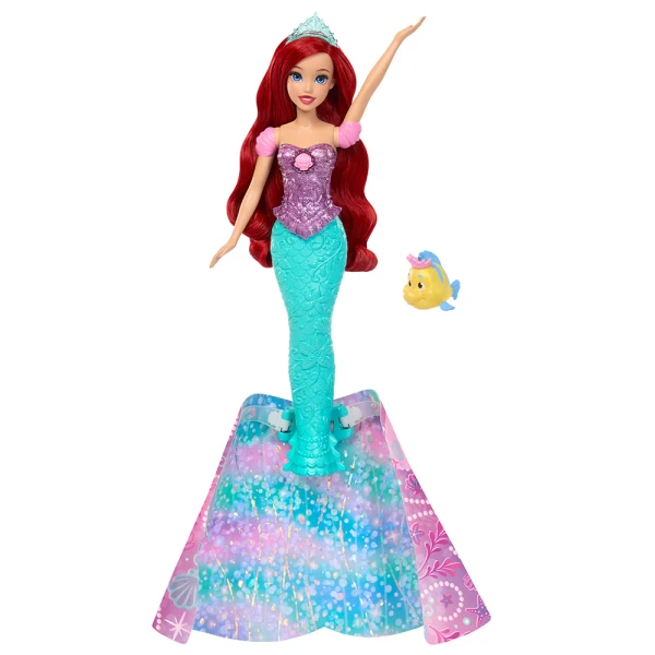 DISNEY PRINCESS ΚΟΥΚΛΑ ΑΡΙΕΛ ΠΟΥ ΜΕΤΑΜΟΡΦΩΝΕΤΑΙ