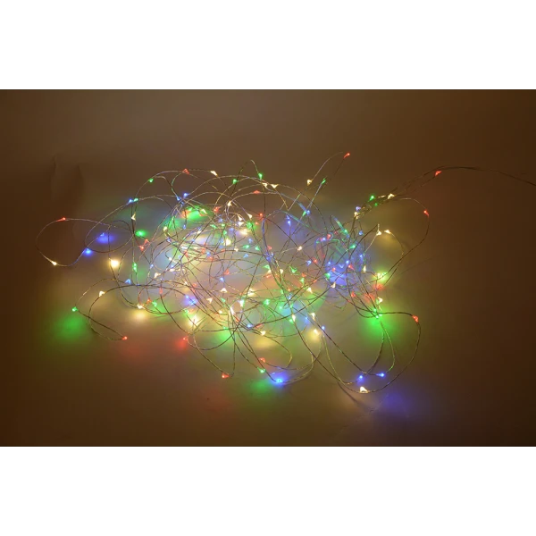 100 LED BATTERY COPPER MULTICOLORED LIGHT