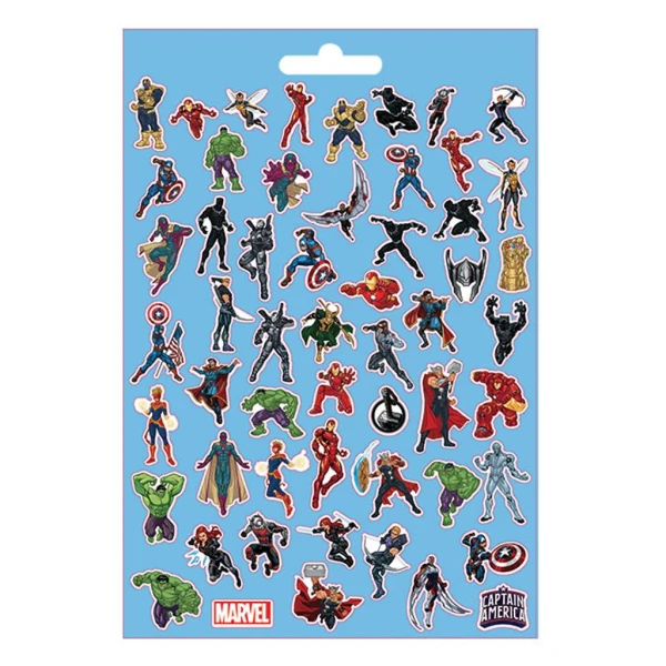 ΑΥΤΟΚΟΛΛΗΤΑ 300 τεμ. ΜΠΛΟΚ 14,5Χ21,5 εκ. AVENGERS