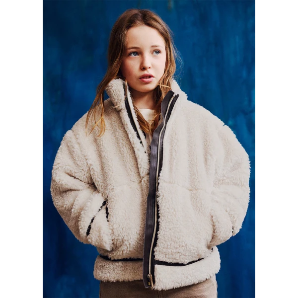 MAYORAL SHERPA JACKET BEIGE