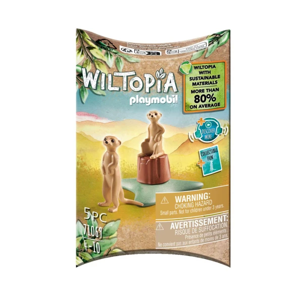 PLAYMOBIL WILTOPIA ΣΟΥΡΙΚΑΤΕΣ