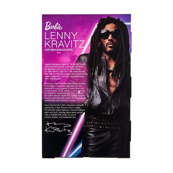 ΣΥΛΛΕΚΤΙΚΗ ΚΟΥΚΛΑ BARBIE SIGNATURE KENBASSADORS LENNY KRAVITZ