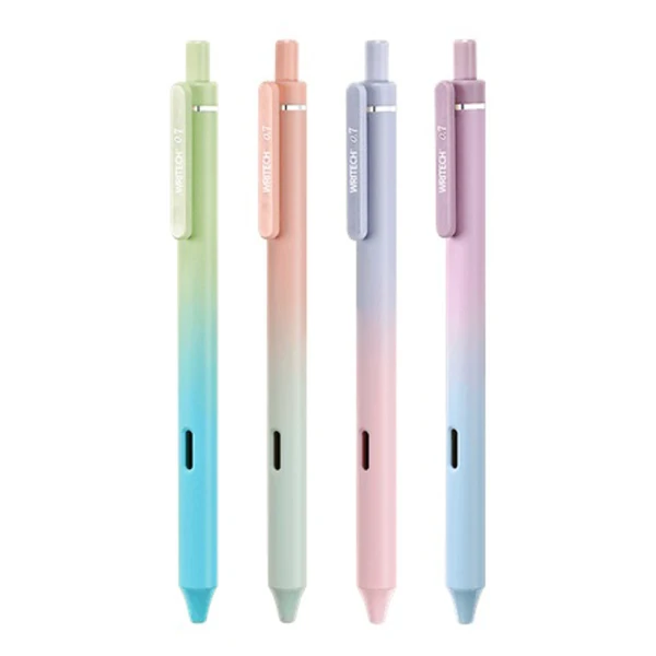 WRITECH  ΣΤΥΛΟ GEL ΜΠΛΕ ΜΕΛΑΝΙ 0.7mm OMBRE - 4 ΧΡΩΜΑΤΑ