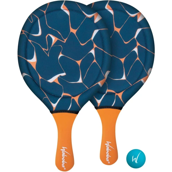 WABOBA CLASSIC ΣΕΤ ΡΑΚΕΤΕΣ ΠΑΡΑΛΙΑΣ SPORT LINE - 2 ΣΧΕΔΙΑ