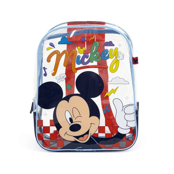ΔΙΑΦΑΝΟ ΣΑΚΙΔΙΟ ΠΑΡΑΛΙΑΣ 31Χ25Χ23 εκ. MICKEY