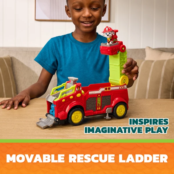 PAW PATROL DINO MOVIE DELUXE ΟΧΗΜΑ MARSHALL