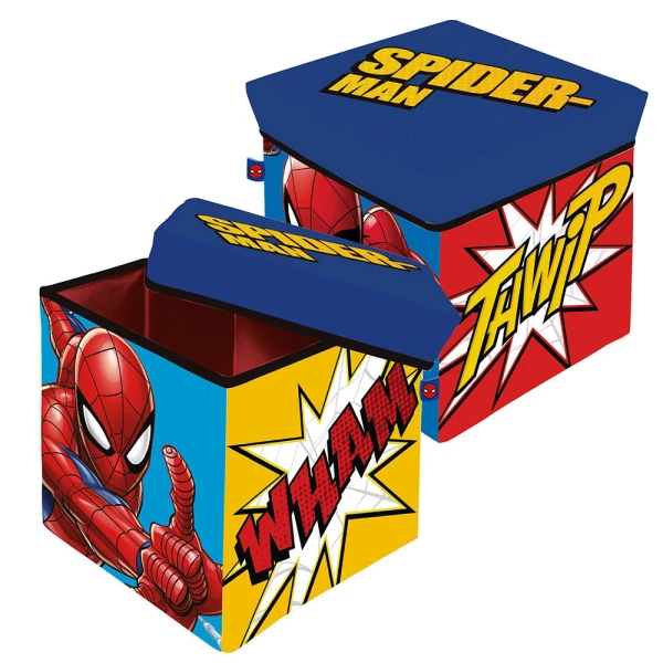ΚΟΥΤΙ ΑΠΟΘΗΚΕΥΣΗΣ ΣΚΑΜΠΟ 30Χ30Χ30 εκ. SPIDERMAN