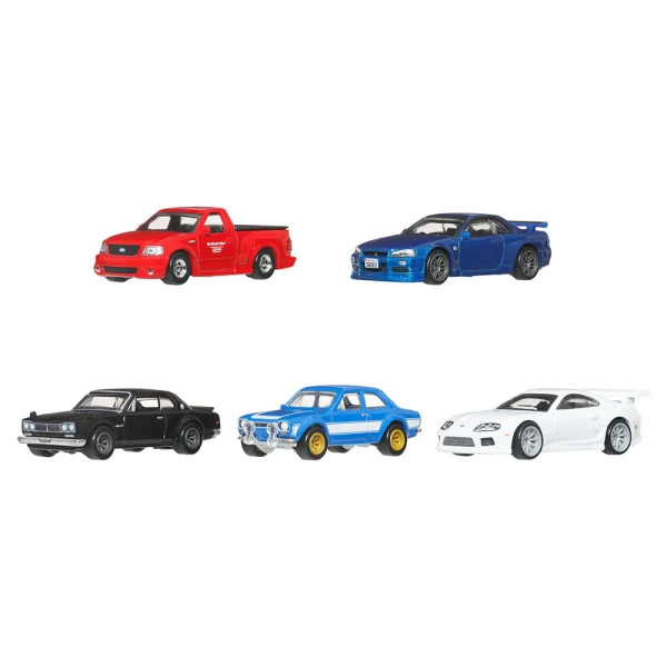 HOT WHEELS ΣΥΛΛΕΚΤΙΚΑ ΑΥΤΟΚΙΝΗΤΑΚΙΑ ΣΕΤ ΤΩΝ 5 - FAST & FURIOUS