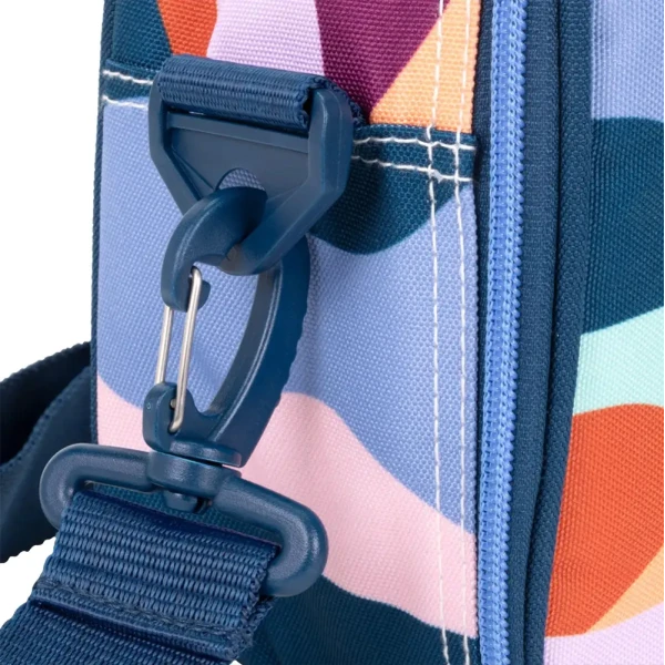 MILAN ISOTHERMAL LUNCH BAG WITH 3 LUNCH BOXES THE FUN SERIES MULTICOLOUR