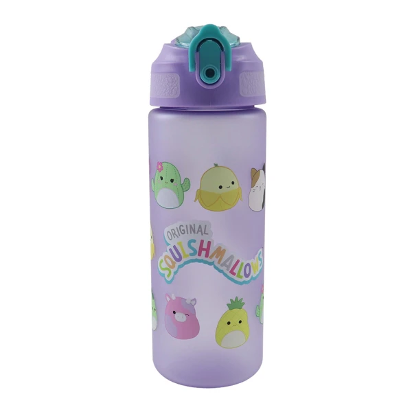 ΠΛΑΣΤΙΚΟ ΠΑΓΟΥΡΙ 600ml ΜΕ ΚΑΛΑΜΑΚΙ SQUISHMALLOWS