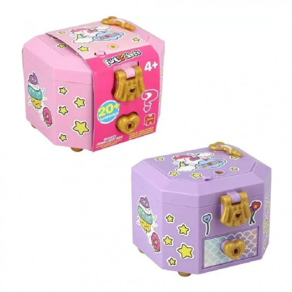 FUNLOCKETS SECRET JEWELRY BOX - 2 COLORS