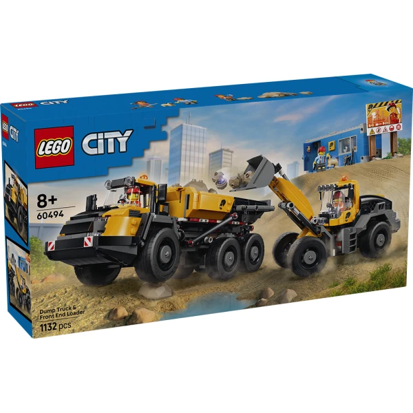 LEGO® CITY BIG VEHICLES ΑΝΑΤΡΕΠΟΜΕΝΟ ΦΟΡΤΗΓΟ ΚΑΙ ΦΟΡΤΩΤΗΣ ΤΡΟΧΩΝ
