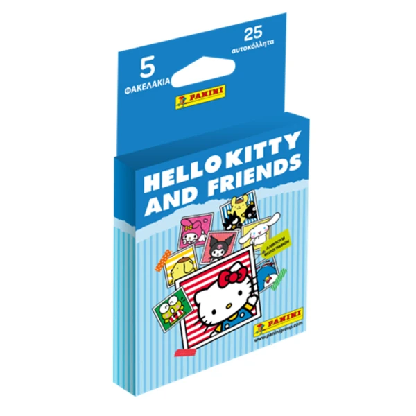 PANINI HELLO KITTY & FRIENDS ECO BLISTER ΜΕ ΑΥΤΟΚΟΛΛΗΤΑ