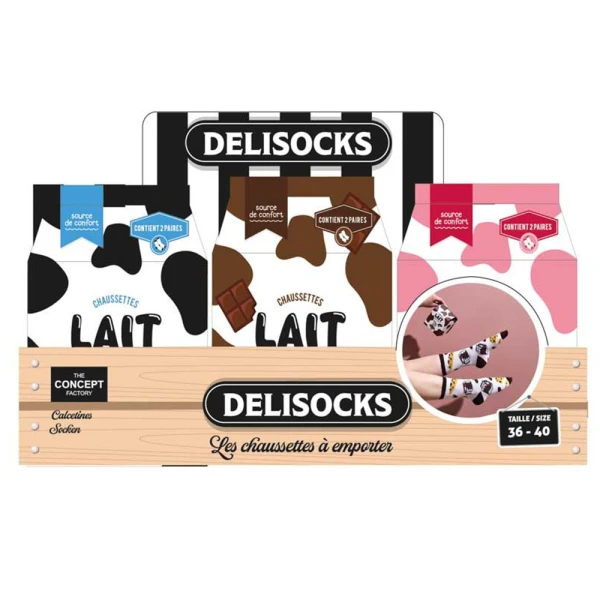 DELISOCKS ΚΑΛΤΣΕΣ ΓΑΛΑΤΑΚΙΑ - 3 ΣΧΕΔΙΑ