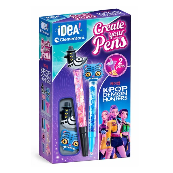 SCIENCE AND PLAY K-POP DEMON HUNTERS PEN STUDIO - 3 DESIGNS