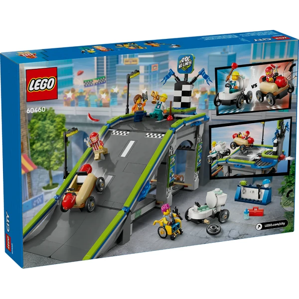 LEGO® CITY ΧΩΡΙΣ ΌΡΙΑ: ΠΙΣΤΑ ΜΕ ΡΑΜΠΑ ΓΙΑ ΑΓΩΝΙΣΤΙΚΑ ΑΥΤΟΚΙΝΗΤΑ