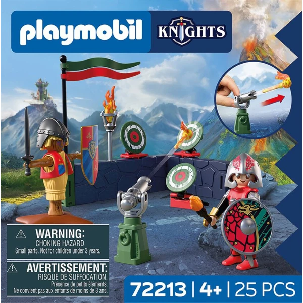 PLAYMOBIL KNIGHTS ΣΤΙΒΟΣ ΜΑΧΗΣ ΙΠΠΟΤΩΝ ΔΡΑΚΟΥ