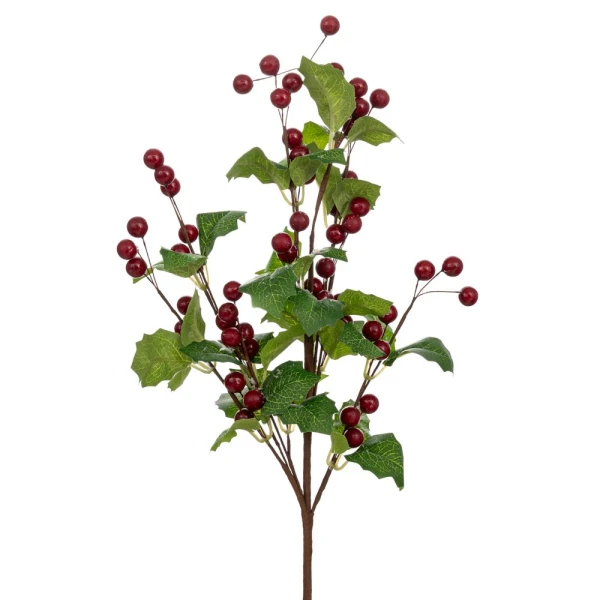 BRANCH WITH MISTLETOE 55 CM