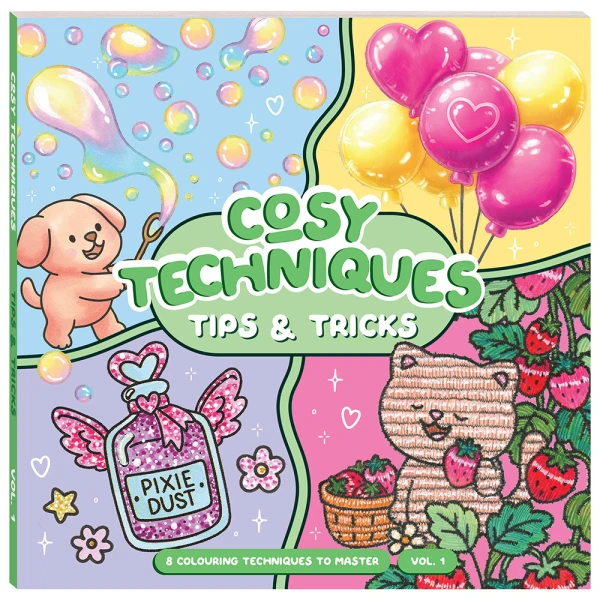 ART MAKER COSY COLOURING ΒΙΒΛΙΟ ΖΩΓΡΑΦΙΚΗΣ COSY TECHNIQUES