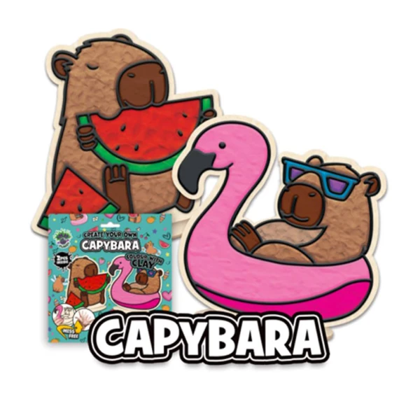 SPLAT PLANET MESS-FREE ΣΕΤ ΧΕΙΡΟΤΕΧΝΙΑΣ ΜΕ ΠΗΛΟ CAPYBARA