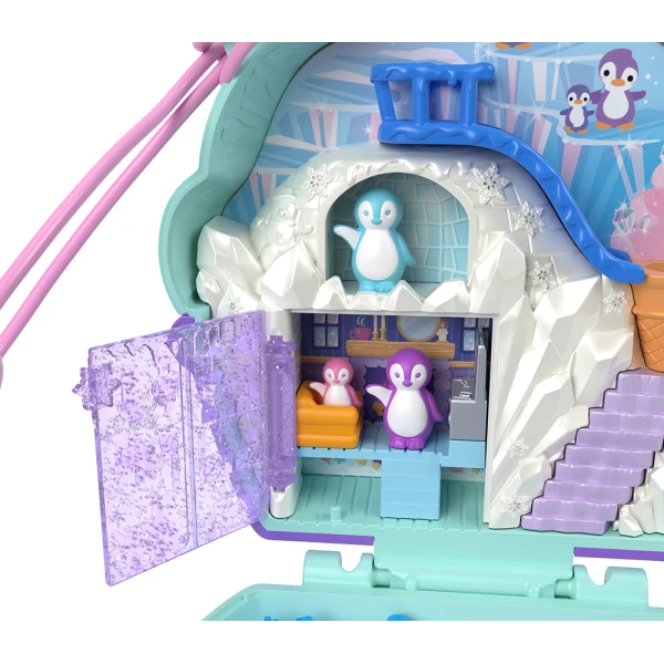 POLLY POCKET POLLY\'S WORLD - SET SNOW SWEET PENGUIN