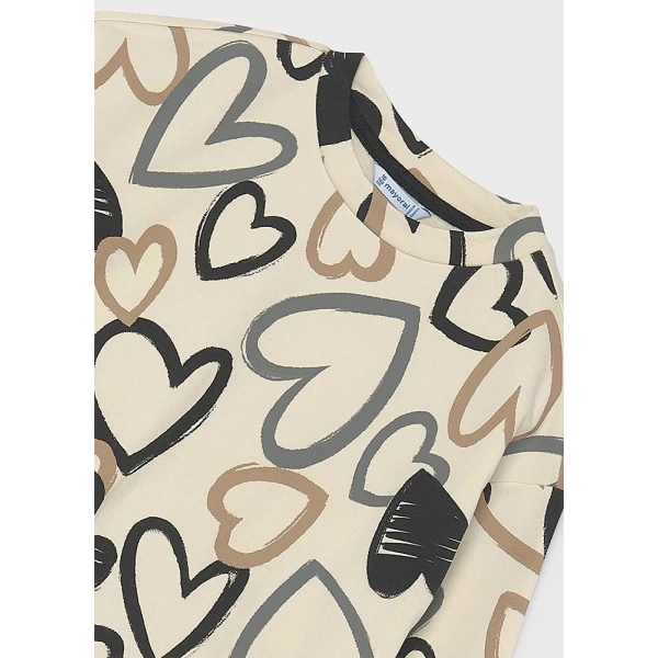 MAYORAL FLEECE PRINTED  MACCHIATO